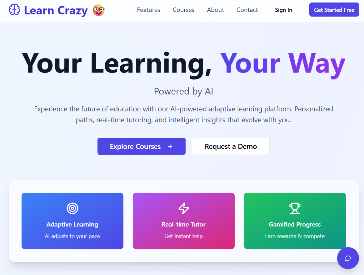 Learn Crazy AI Education